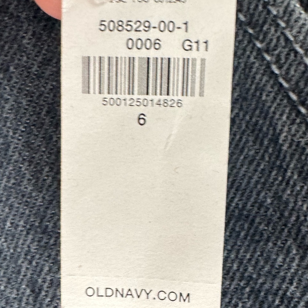 Old Navy Drapey Denim Cargo Skirt Size 6 - Picture 4 of 6